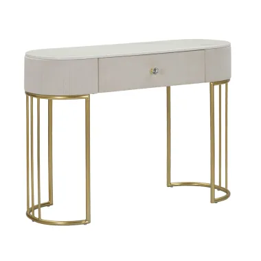 Konsola MONTPELLIER kremowa 100 x 43 x 74cm / 142611000C
