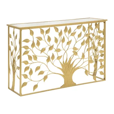 Konsola ALBERO złota 120 x 40 x 80cm / 1426060000