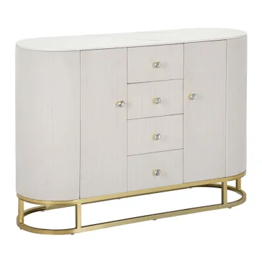 Komoda MONTPELLIER Kremowa 120 x 40 x 85cm / 142614000C