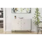 Komoda MONTPELLIER Kremowa 120 x 40 x 85cm / 142614000C