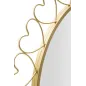 Lustro ścienne złote HEARTS Ø 80 x 2,5cm / 0660780000