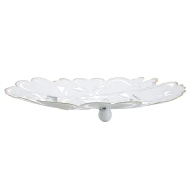 Patera białe serca Ø 29cm / 1607400000
