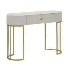 Konsola MONTPELLIER kremowa 100 x 43 x 74cm / 142611000C