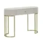Konsola MONTPELLIER kremowa 100 x 43 x 74cm / 142611000C