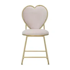 Krzesło HEART tapicerowane 37 x 47 x 80cm / 1426090000