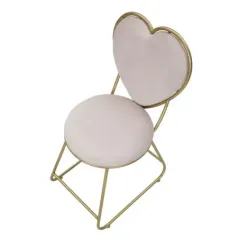 Krzesło HEART tapicerowane 37 x 47 x 80cm / 1426090000