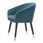 Fotel tapicerowany PARIS Ottanio/Gold 62 x 58 x 78cm / 142338000T