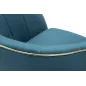 Fotel tapicerowany PARIS Ottanio/Gold 62 x 58 x 78cm / 142338000T
