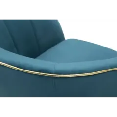 Fotel tapicerowany PARIS Ottanio/Gold 62 x 58 x 78cm / 142338000T