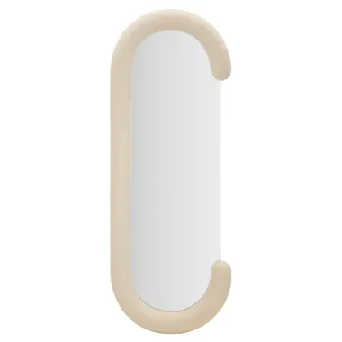 Lustro CHANTAL velvet Kremowy 60 x 7 x 160cm / 066119000C