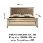 FANTASIA Włoskie łóżko tapicerowane King Size 180/200 x 200cm / ArredoClassic FANTASIA Włoskie łóżko tapicerowane King Size 180/200 x 200cm / ArredoClassic