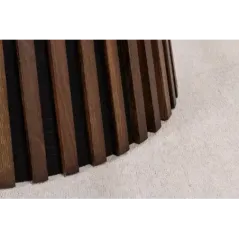 Invicta Stół do jadalni Valhalla Wood ciemny dąb Ø140cm / 44091