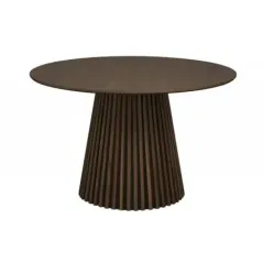 Invicta Stół do jadalni Valhalla Wood ciemny dąb Ø140cm / 44091