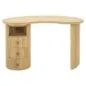BELFORT Biurko 3 szuflady dąb naturalny 130cm / 7867 - Richmond