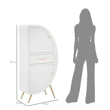 Komoda 2 drzwiowa VENUS 60 x 133 x 32cm