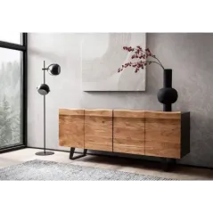Wohnling Komoda MAMMUT akacja z MDF 180cm / WL7.057
