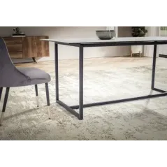 Wohnling Stół ceramiczny PARIS biały optyka marmuru 180cm / WL7.154