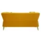 Sofa EMY musztardowa z poduszkami 162 x 83 x 76cm / 14282600DS