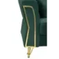Sofa EMY zielona z poduszkami 162 x 83 x 76cm / 14282600DV