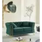 Sofa EMY zielona z poduszkami 162 x 83 x 76cm / 14282600DV