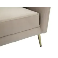 Fotel KIEV tapicerowany szary 88 x 77 x 74cm / 142727000G
