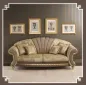 FANTASIA Włoska sofa tapicerowana 3 osobowa kat. E 234 x 86cm / Arredoclassic FANTASIA Włoska sofa tapicerowana 3 osobowa kat. E 234 x 86cm / Arredoclassic