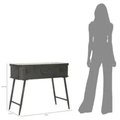 Konsola INDUSTRY ze schowkiem  80 x 35 x 67,5cm / 1418700001