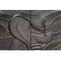 Invicta Komoda wysoka SNAKE szare mango 120cm / 45633 Invicta Komoda wysoka SNAKE szare mango 120cm / 45633