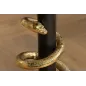 Invicta WILDLIFE Stolik kawowy SNAKE biały marmuru 50cm / 44831