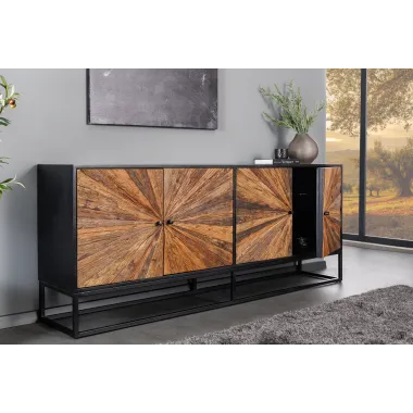 Invicta Komoda BARRACUDA mango z brązowym teak 177cm / 44987