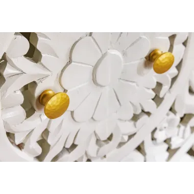 Invicta Komoda orientalna Marrakech białe mango 170 cm / 43852