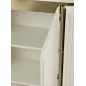 Livin Hill STILIG Komoda biała ze złotymi zdobieniami 180cm / ST121 Livin Hill STILIG Komoda biała ze złotymi zdobieniami 180cm / ST121