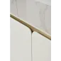 Livin Hill STILIG Komoda biała ze złotymi zdobieniami 180cm / ST121 Livin Hill STILIG Komoda biała ze złotymi zdobieniami 180cm / ST121