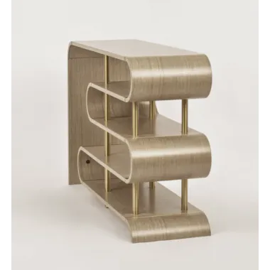 Livin Hill STILIG Konsola szary MDF złote nogi 122cm / ST962