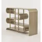 Livin Hill STILIG Konsola szary MDF złote nogi 122cm / ST962