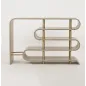 Livin Hill STILIG Konsola szary MDF złote nogi 122cm / ST962