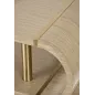 Livin Hill STILIG Konsola szary MDF złote nogi 122cm / ST962