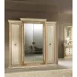 LEONARDO Włoskie łóżko King Size z ozdobnikami 180/200 x 200cm / Arredoclassic LEONARDO Włoskie łóżko King Size z ozdobnikami 180/200 x 200cm / Arredoclassic