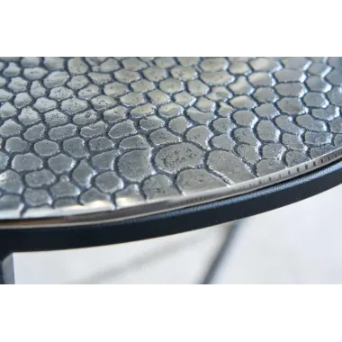 Invicta CROCODILE Stolik kawowy zestaw 2 sztuk Ø 60cm / 43493