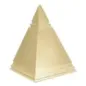 Dekoracja PIRAMIDA gold 11,5 x 11,5 x 15,5cm / 0116280000