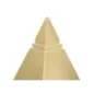 Dekoracja PIRAMIDA gold 11,5 x 11,5 x 15,5cm / 0116280000