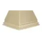 Dekoracja PIRAMIDA gold 11,5 x 11,5 x 15,5cm / 0116280000