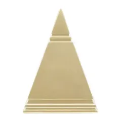 Dekoracja PIRAMIDA gold 11,5 x 11,5 x 15,5cm / 0116280000