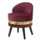 Fotel tapicerowany Mini PARIS Bordeaux Ø 45 x 62cm / 142080000B
