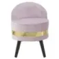 Krzesło tapicerowane Mini PARIS Różowe Ø 45 x 62cm / 142080000R