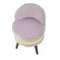 Krzesło tapicerowane Mini PARIS Różowe Ø 45 x 62cm / 142080000R