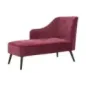 Szezlong tapicerowany PARIS Bordeaux 132 x 62 x 90cm / 1420780000