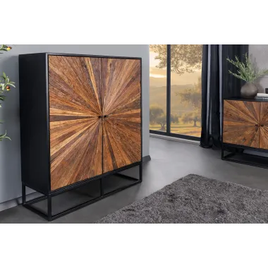 Invicta Komoda BARRACUDA mango brązowy teak 100cm / 44989