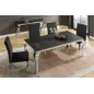 Invicta MODERN BAROCK Stół do jadalni optyka czarnego marmuru 180cm / 44366 Invicta MODERN BAROCK Stół do jadalni optyka czarnego marmuru 180cm / 44366