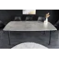 Invicta Stół ceramiczny MILANO optyka szarego marmuru 160cm / 44767
